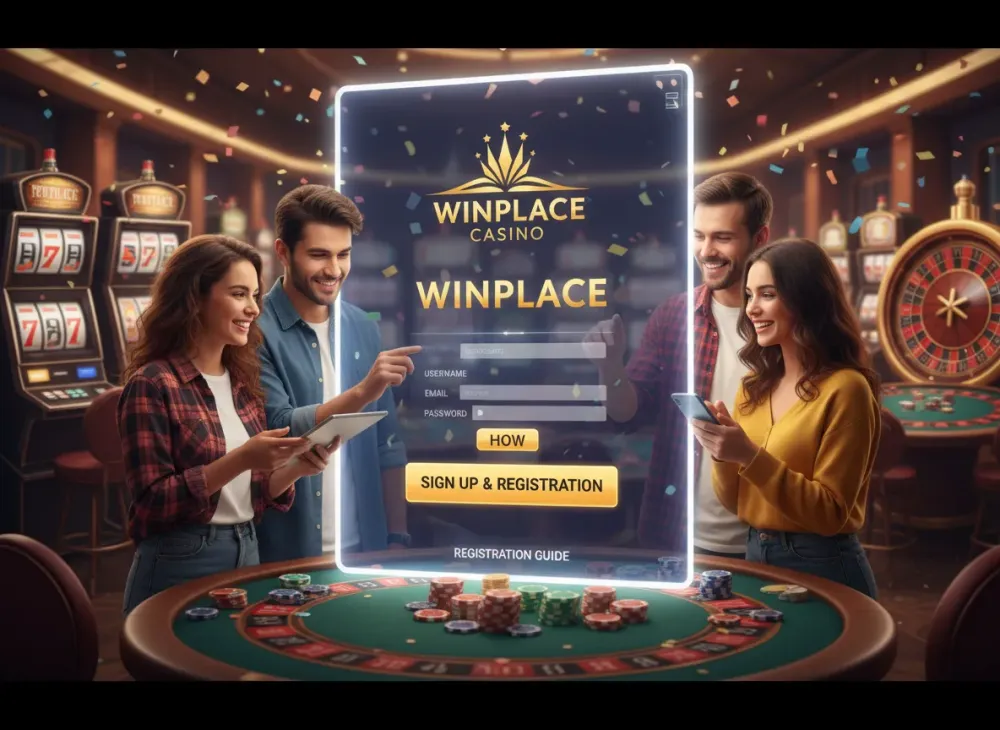 Winplace sign up guide for new players and registration